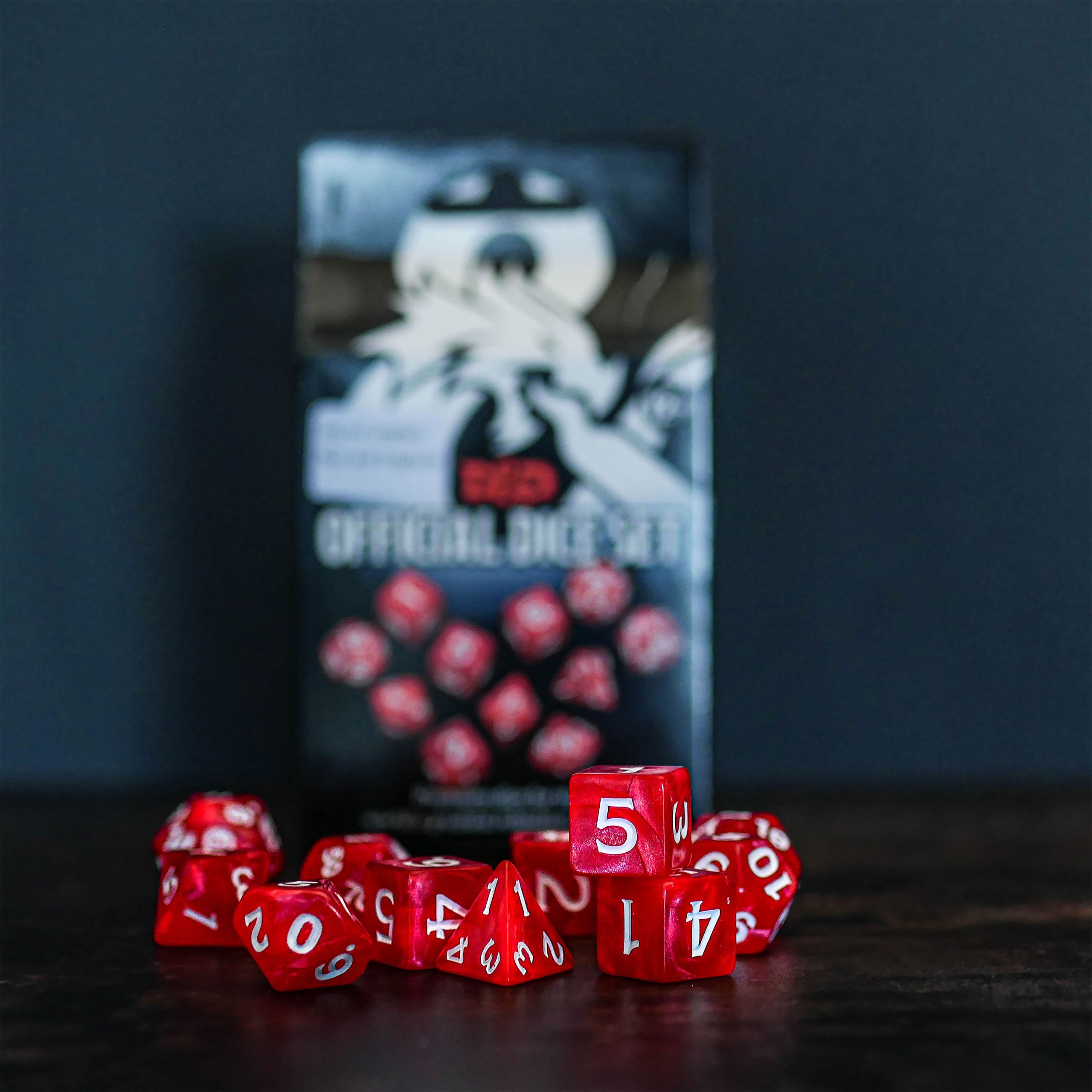Produktbild Dungeons & Dragons - Officiellt tärningsset 11-delar