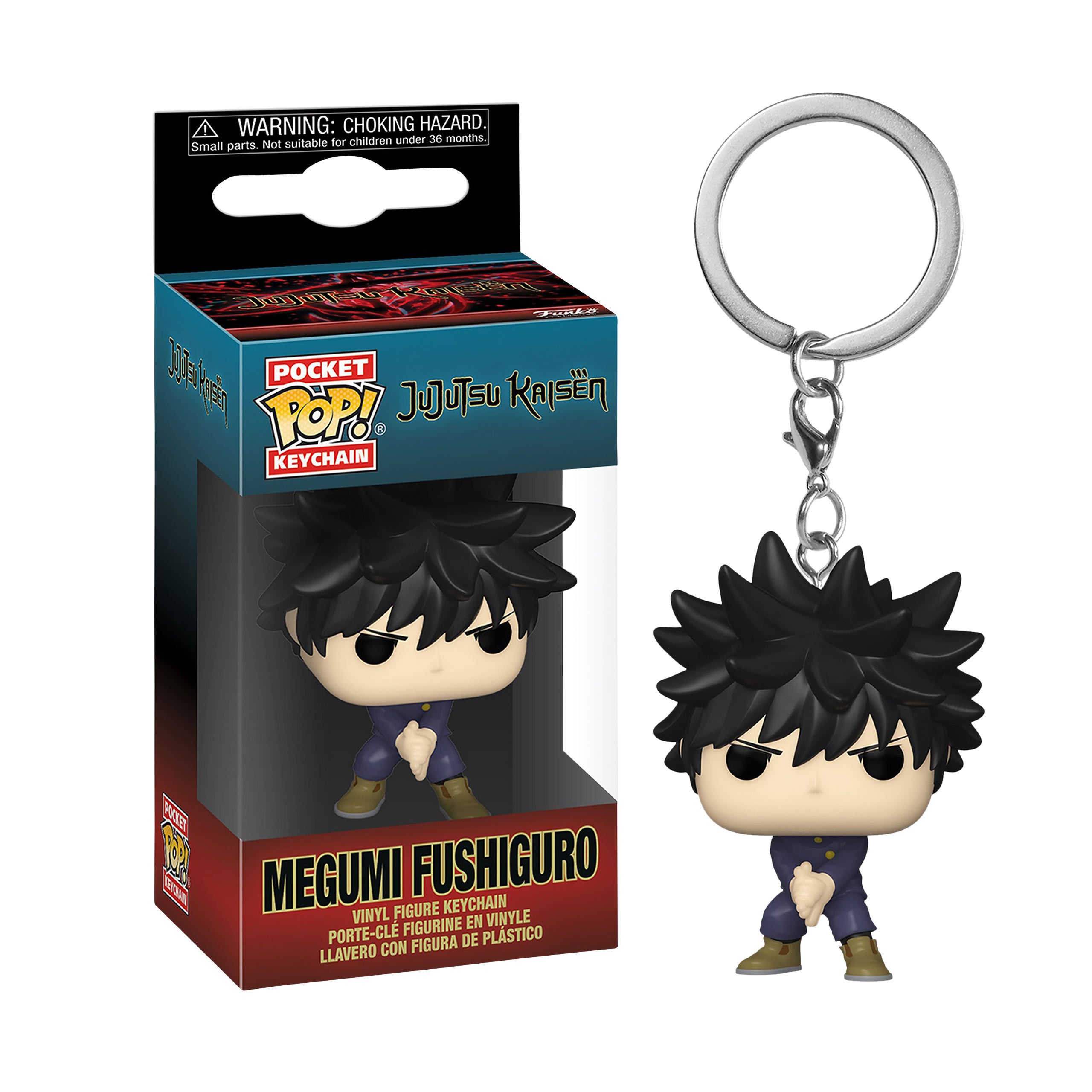 Produktbild Jujutsu Kaisen - Megumi Funko Pop nyckelring