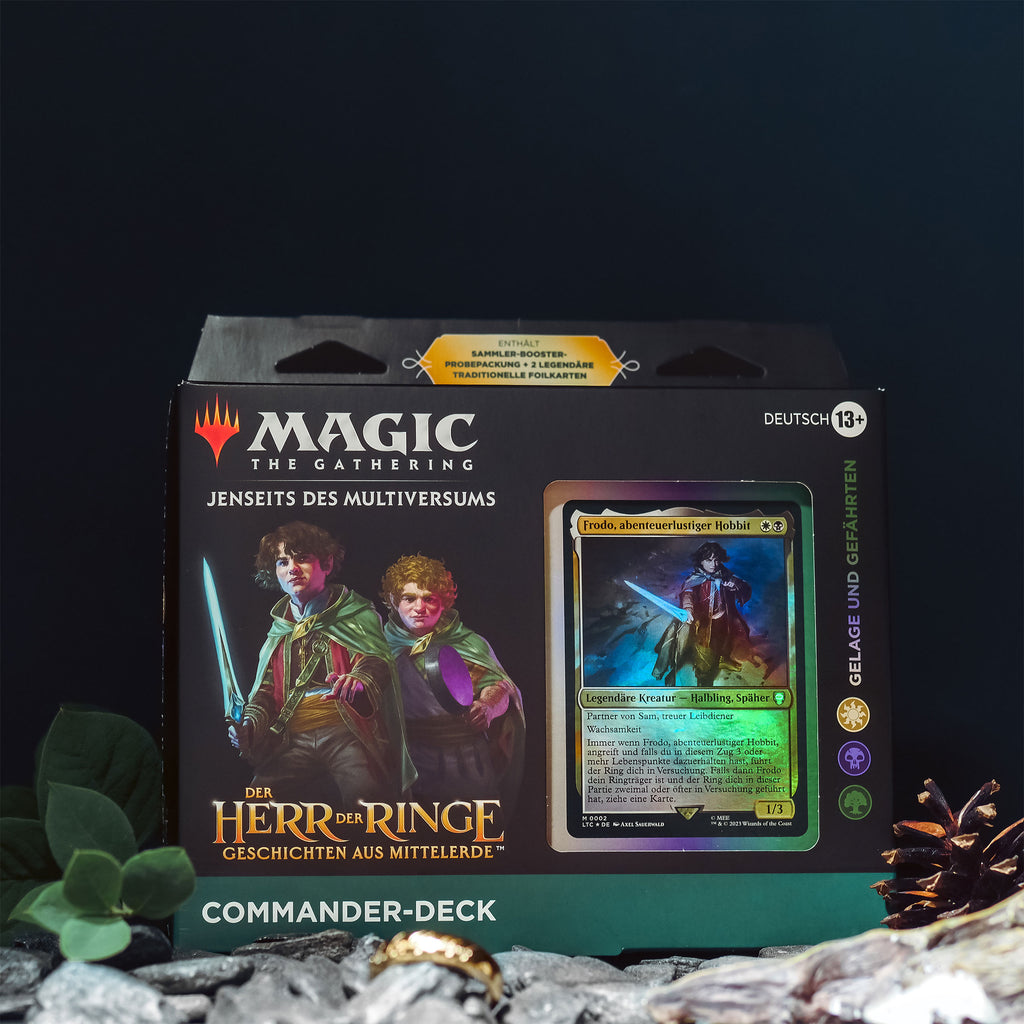 Product image The Lord of the Rings Middle Earth Feast and Companions Commander Deck - Magic The Gathering