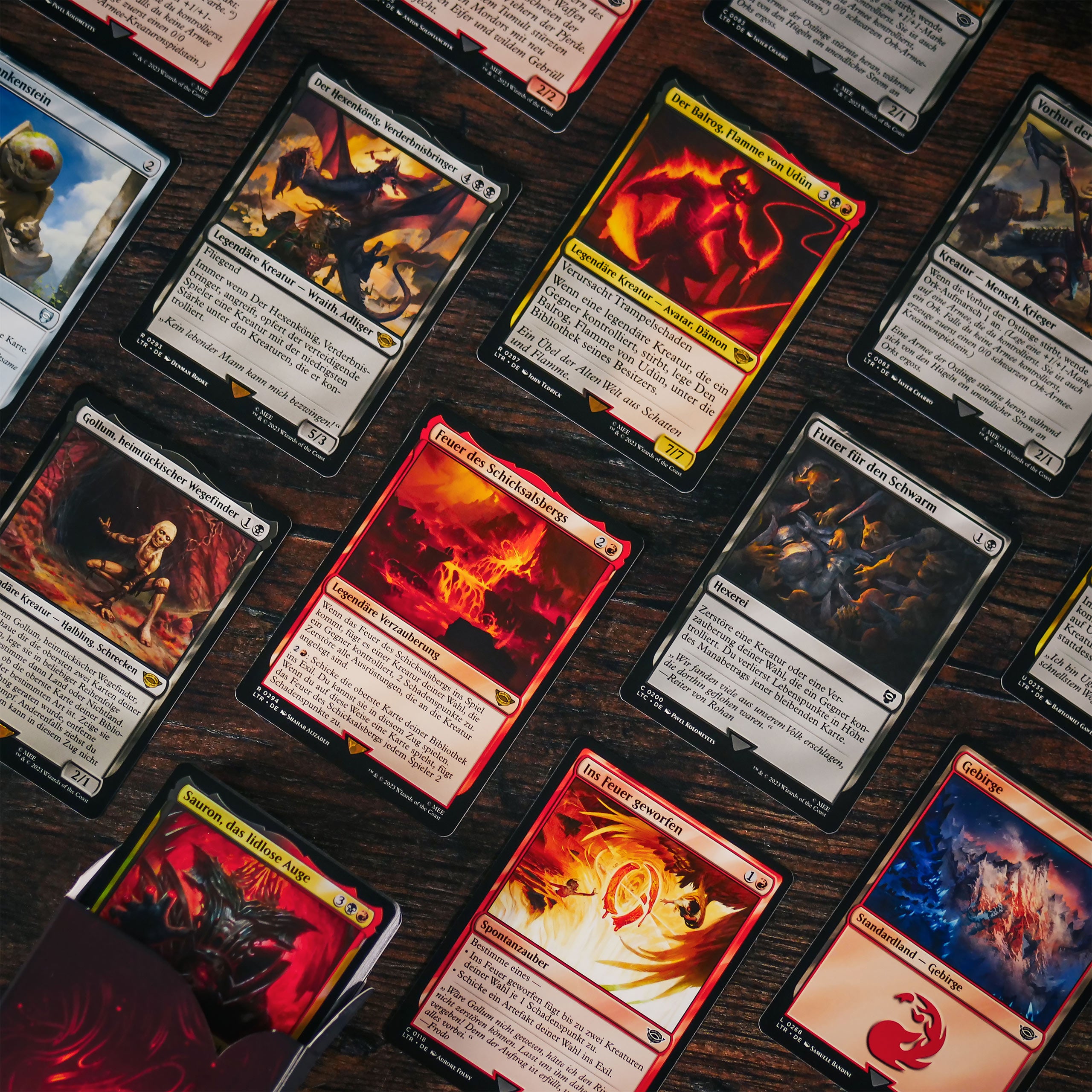 Produktbild Sagan om Ringen Midgård Mordors Horder Commander Deck - Magic The Gathering