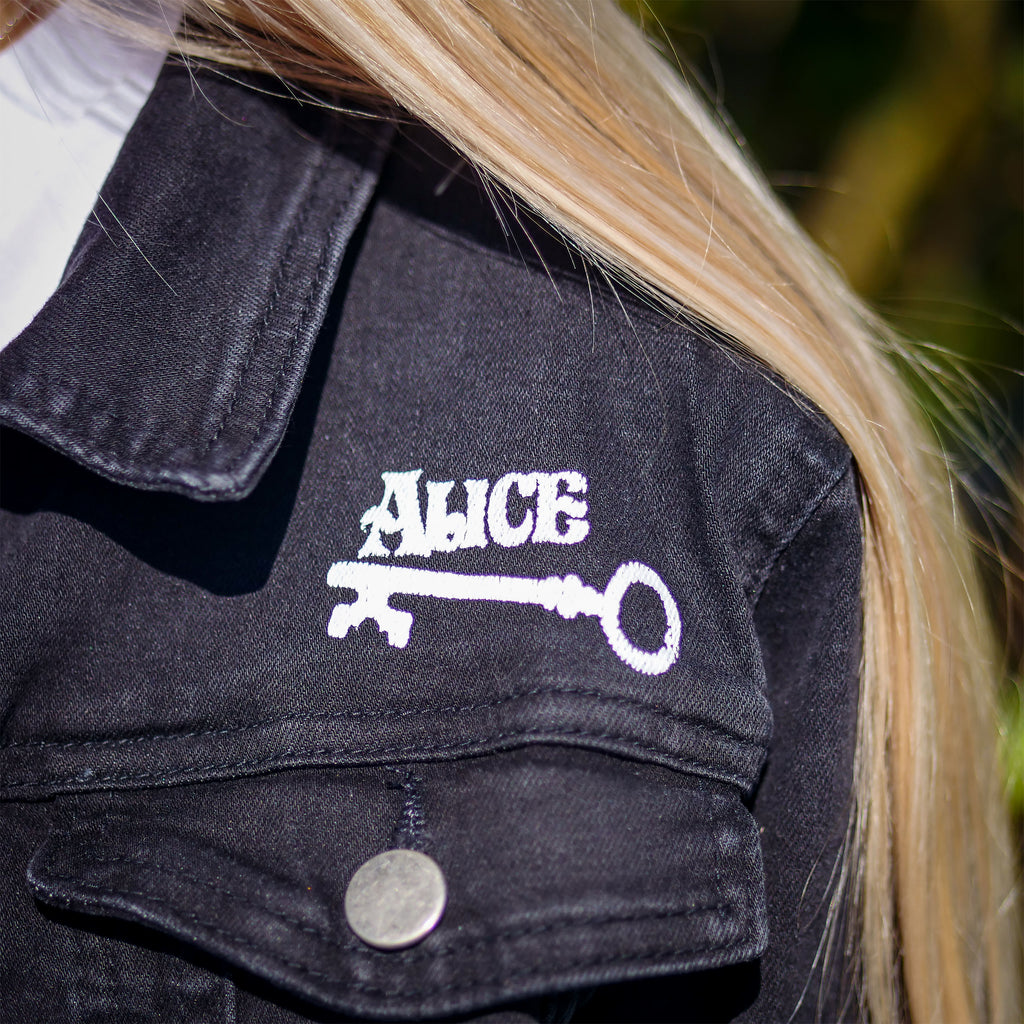 Produktbild Alice i Underlandet - World Of My Own Jeansjacka dam svart
