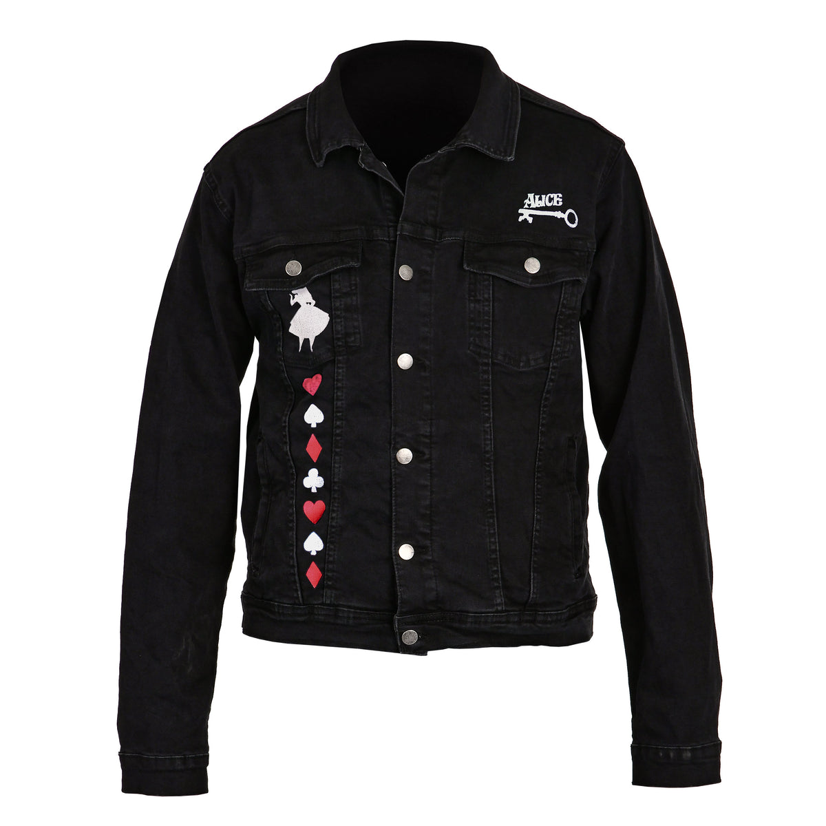 Produktbild Alice i Underlandet - World Of My Own Jeansjacka dam svart