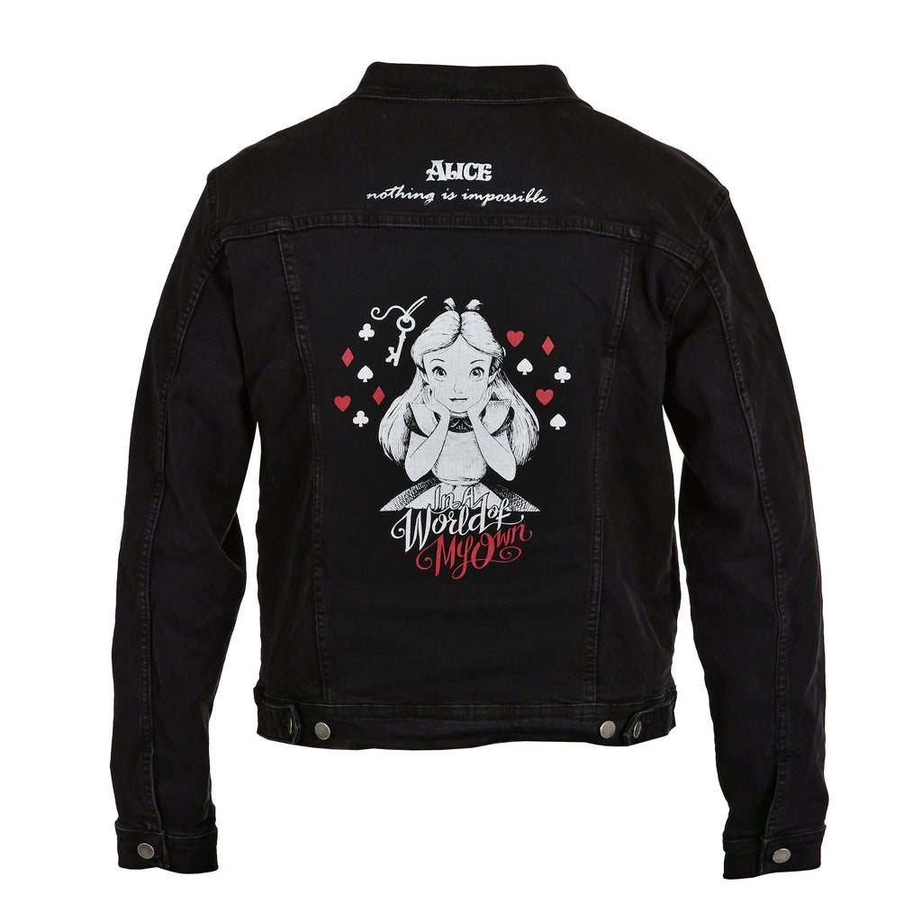 Produktbild Alice i Underlandet - World Of My Own Jeansjacka dam svart
