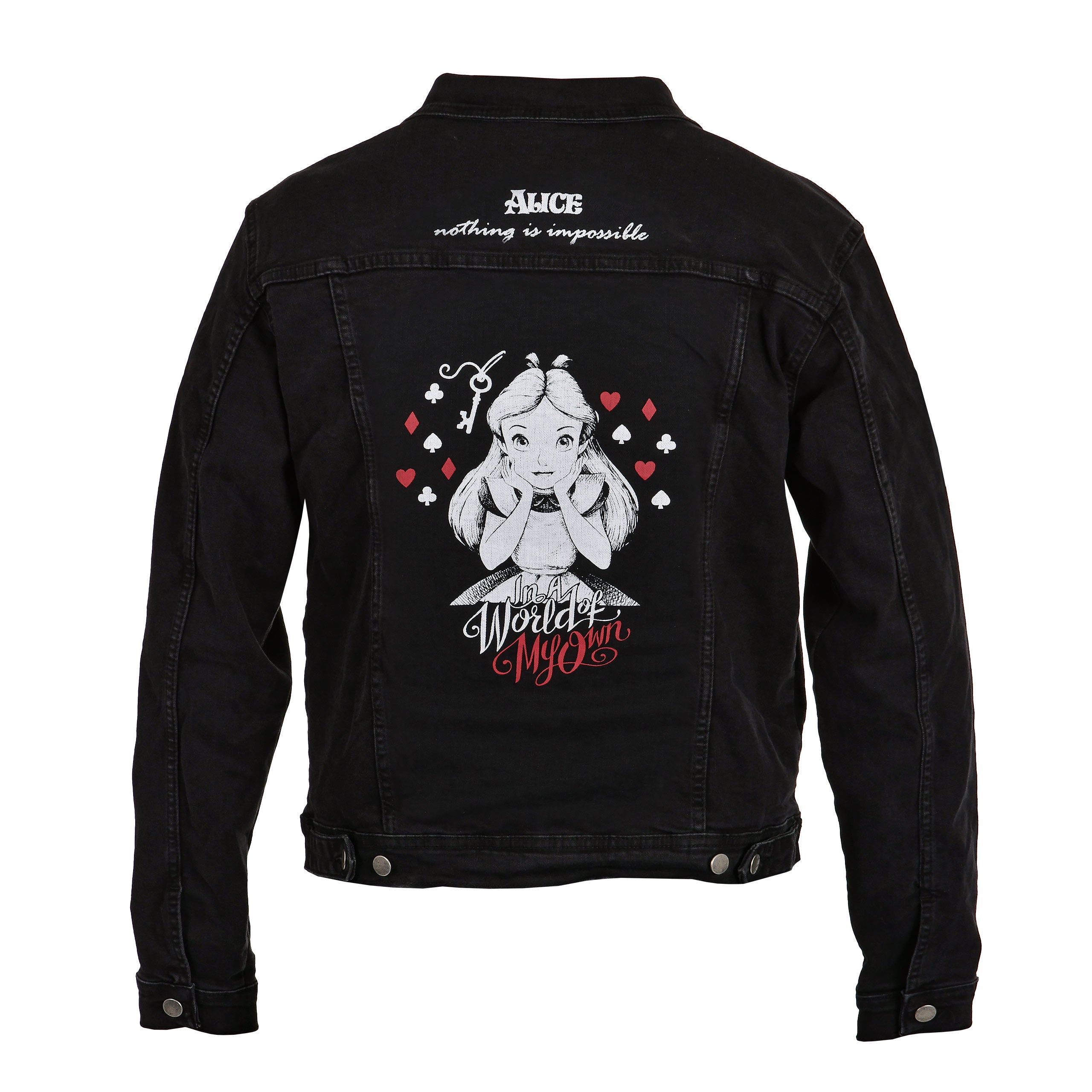 Produktbild Alice i Underlandet - World Of My Own Jeansjacka dam svart
