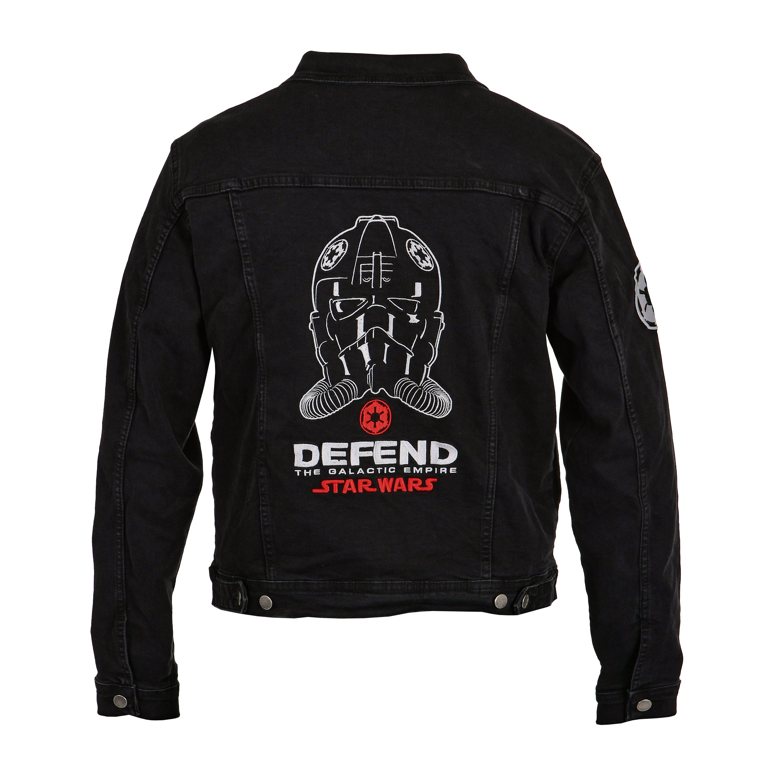 Produktbild Star Wars - Dark Side Defend The Galactic Empire svart jeansjacka