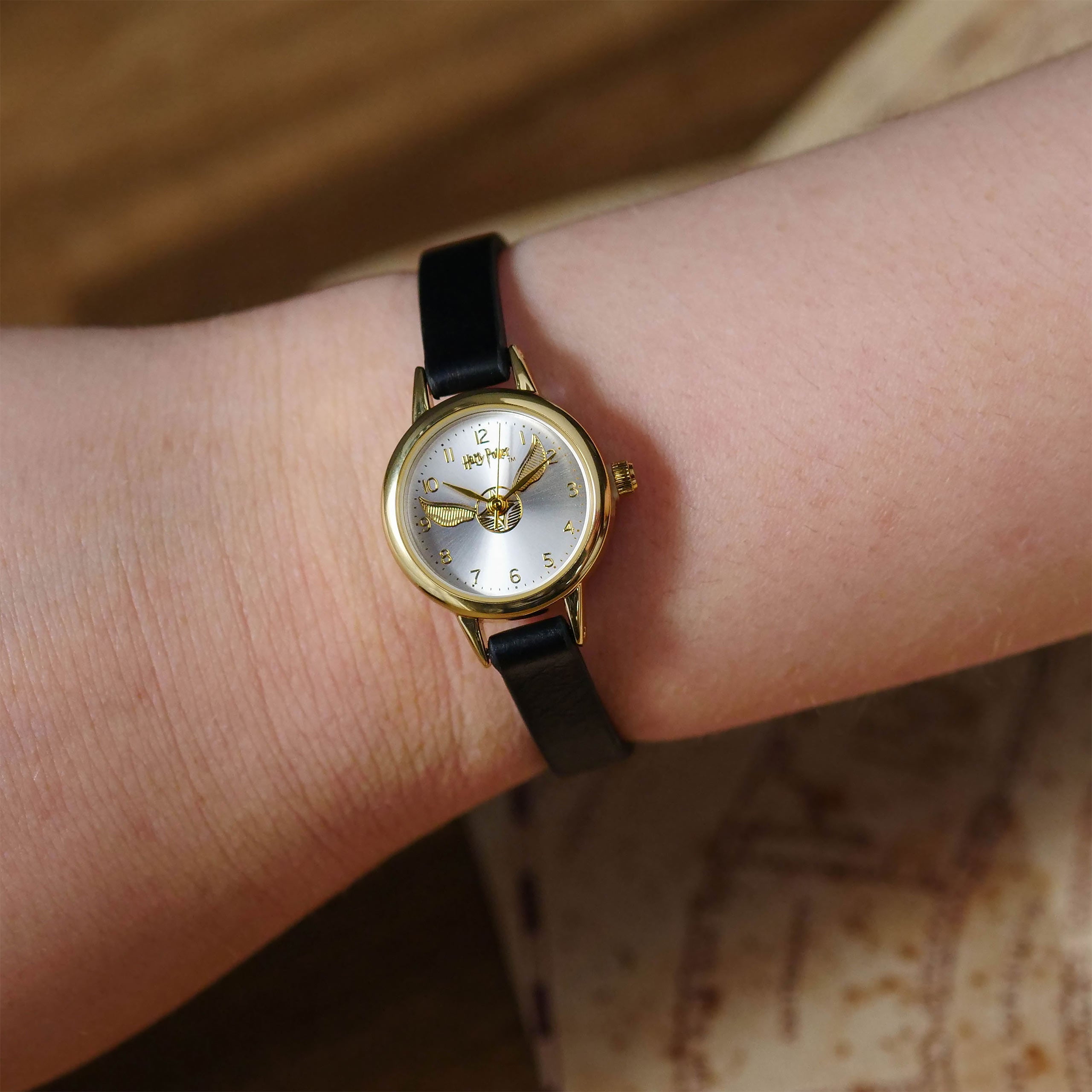 Produktbild Harry Potter - Armbandsur med gyllene kvicken