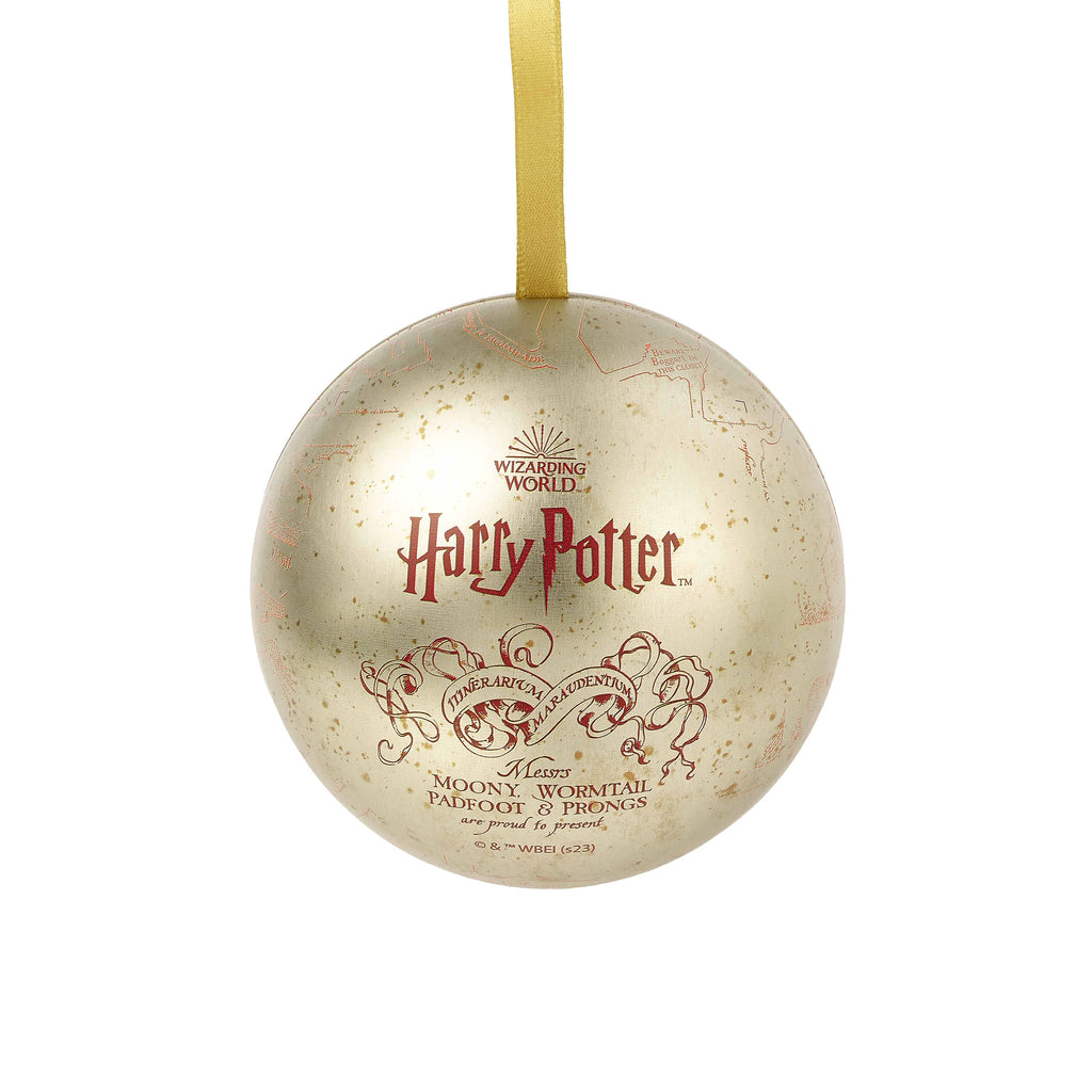 Produktbild Harry Potter - Julkula med Marodörkartan och pin