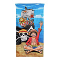Produktbild One Piece - Luffy & Thousand Sunny Badhandduk