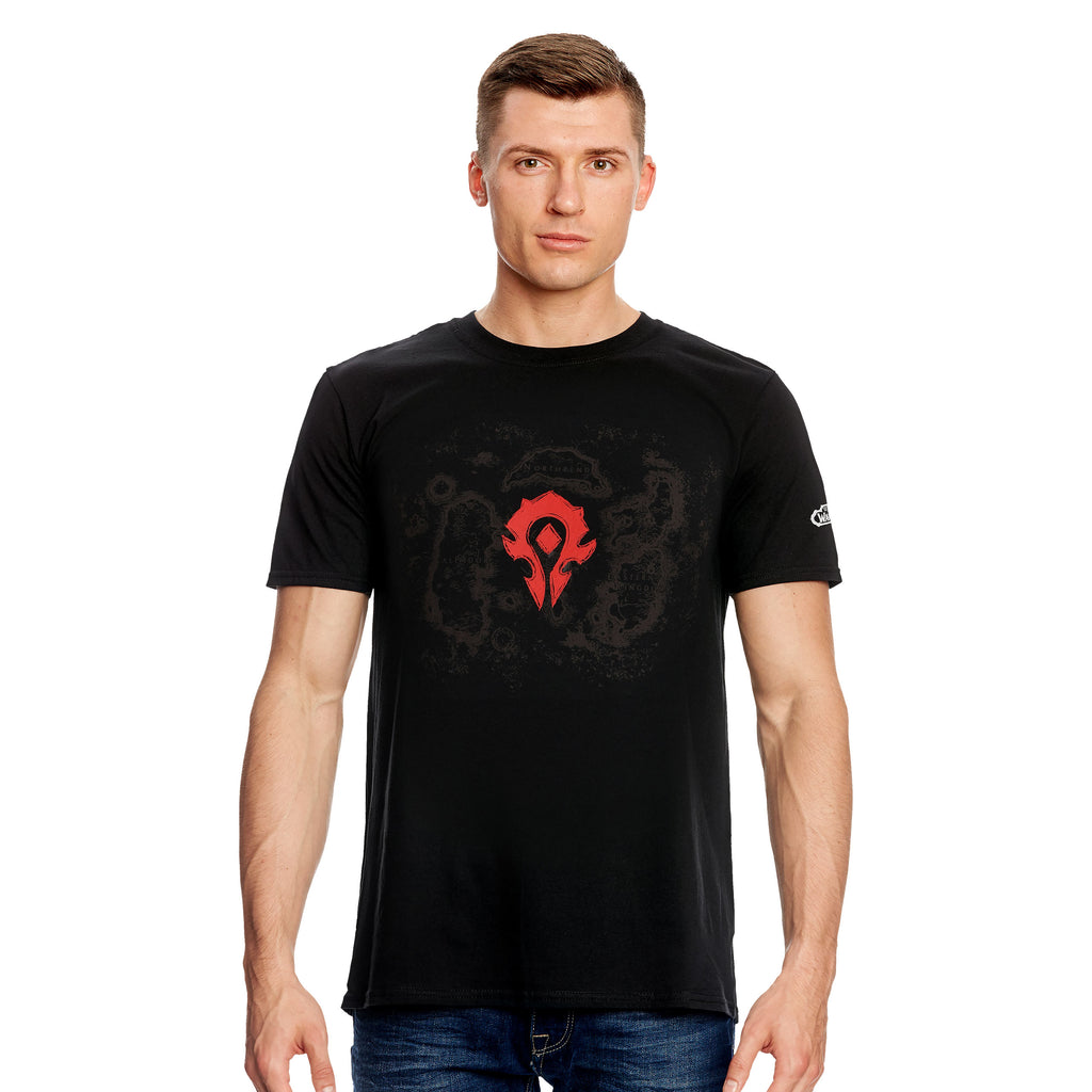 Produktbild World of Warcraft - Azeroth Horde T-shirt svart