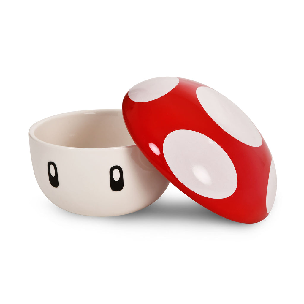 Produktbild Super-Svamp Skål med lock för Super Mario-fans