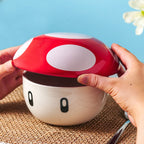 Produktbild Super-Svamp Skål med lock för Super Mario-fans