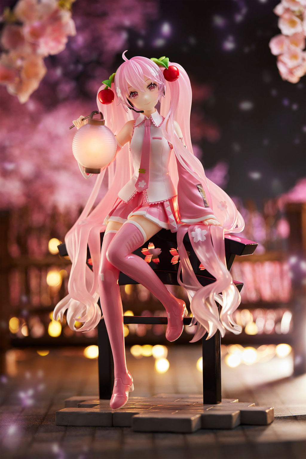 Produktbild Hatsune Miku - Sakura Lantern figur med ljusfunktion