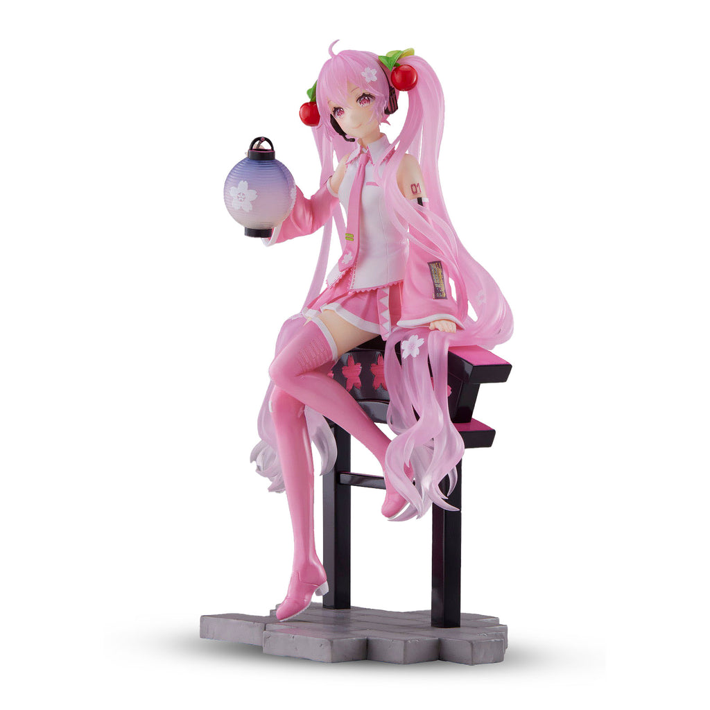 Produktbild Hatsune Miku - Sakura Lantern figur med ljusfunktion