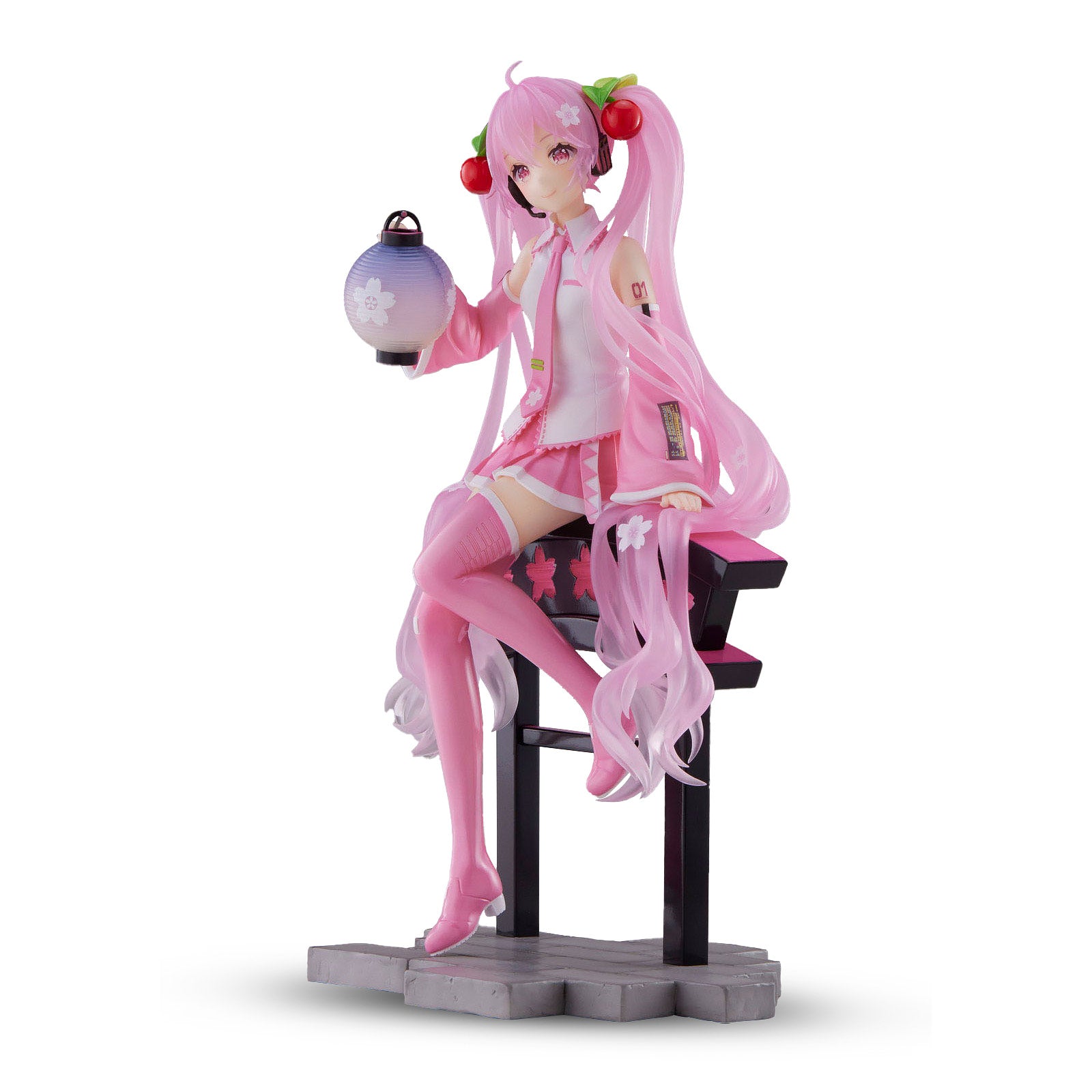 Produktbild Hatsune Miku - Sakura Lantern figur med ljusfunktion