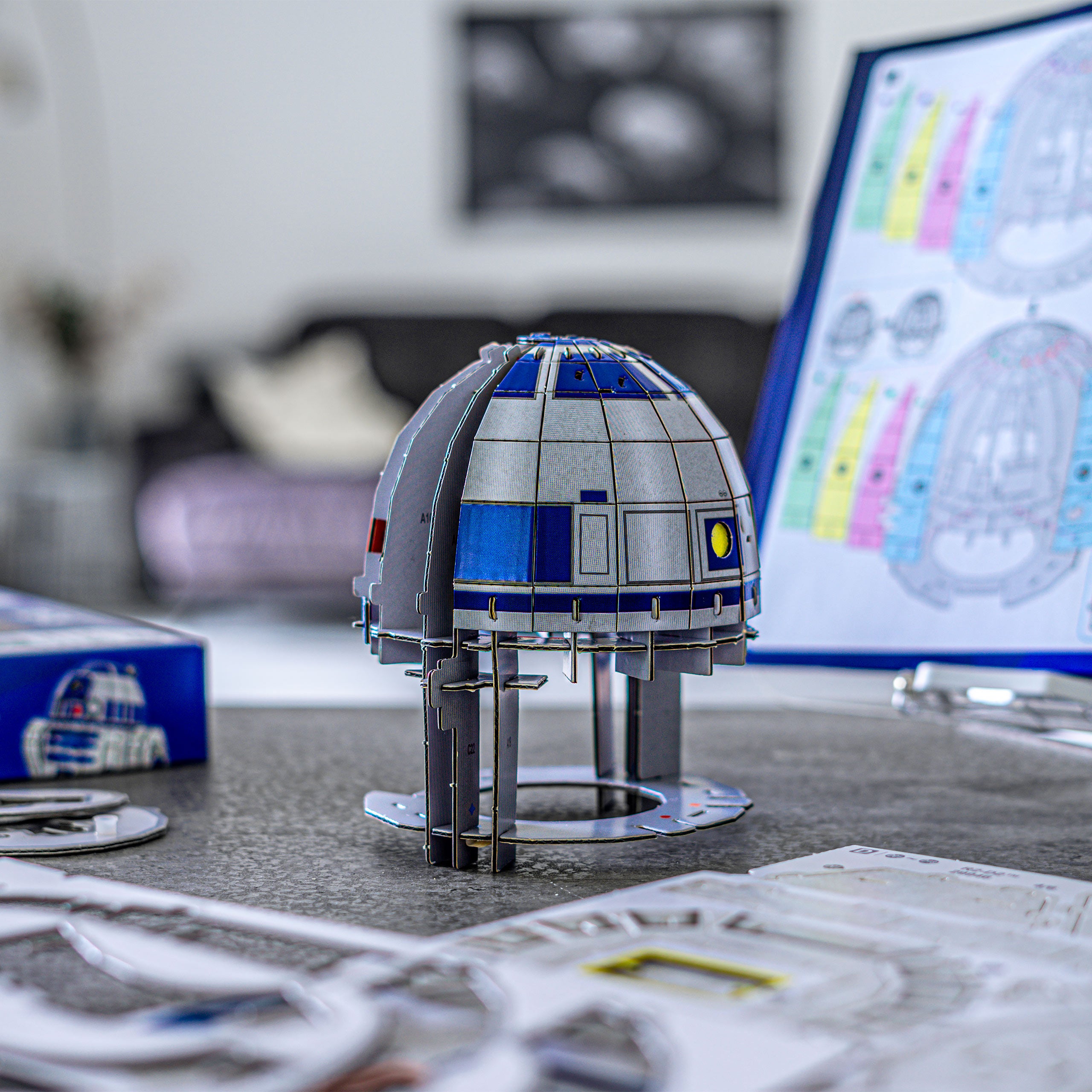 Produktbild R2-D2 4D Byggmodell - Star Wars