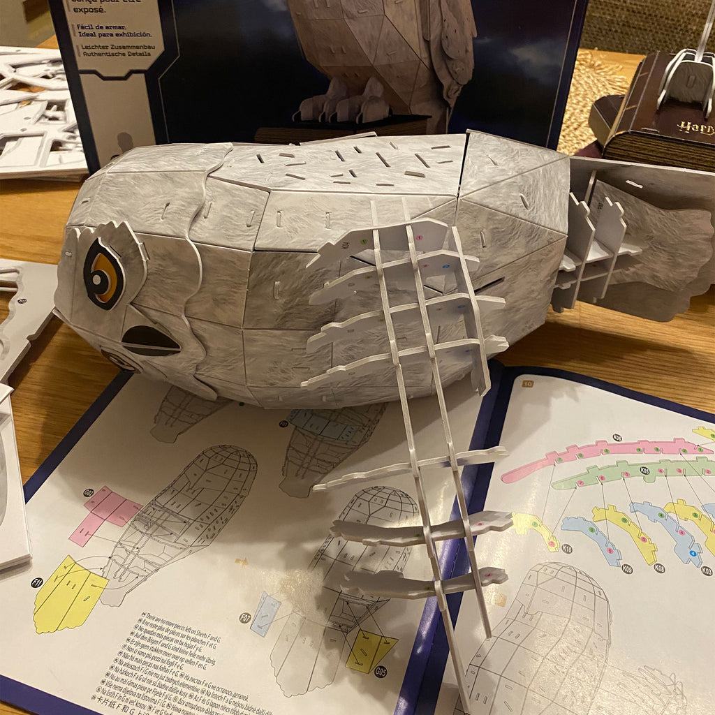Produktbild Hedwig 4D Byggmodell - Harry Potter