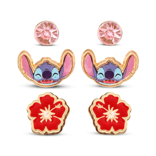 Produktbild Lilo & Stitch - 3-pack örhängen