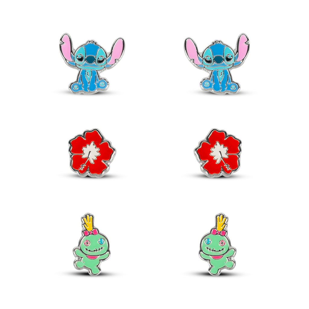 Produktbild Lilo & Stitch - Örhängeset med 3 par i presentask