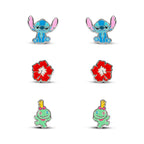 Produktbild Lilo & Stitch - Örhängeset med 3 par i presentask