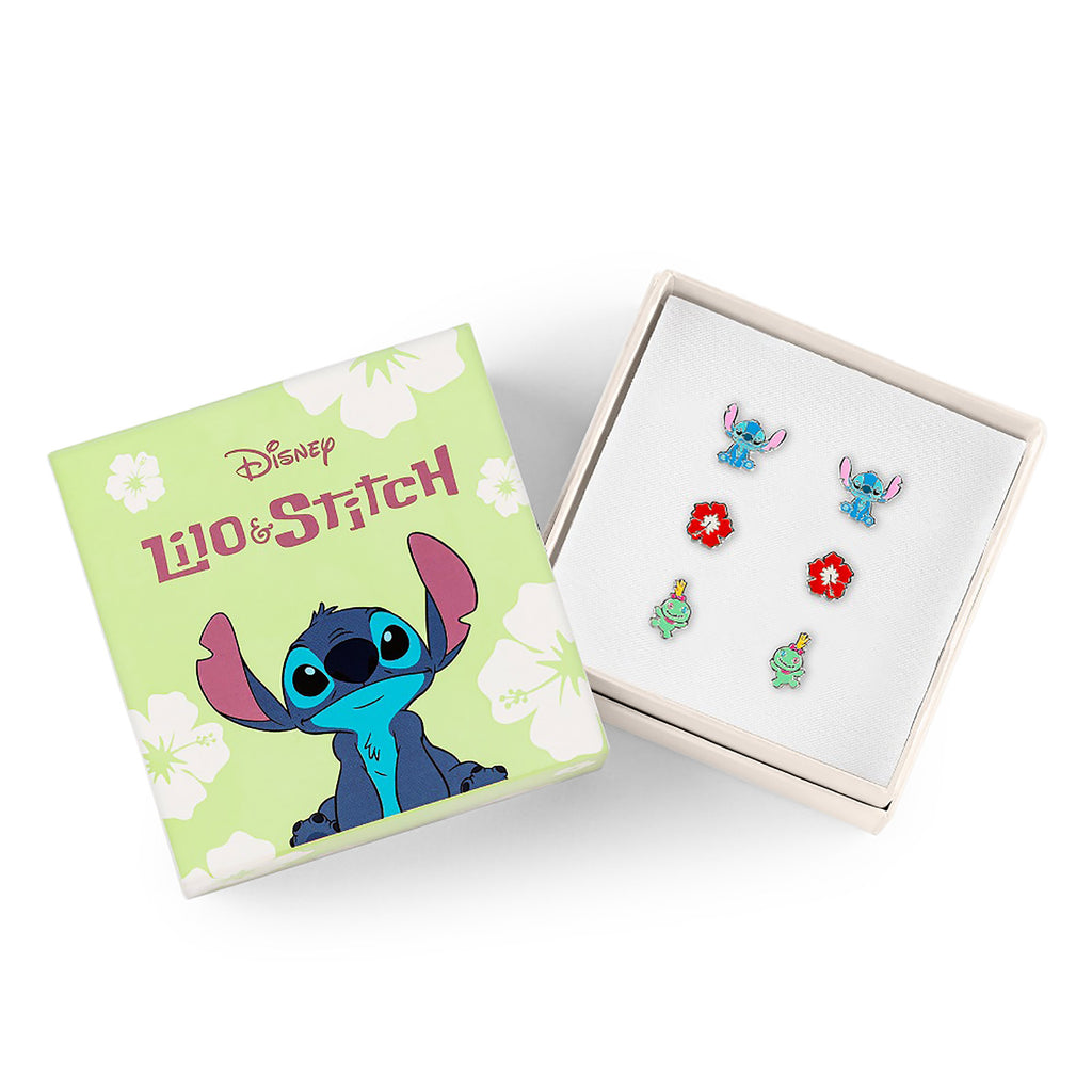 Produktbild Lilo & Stitch - Örhängeset med 3 par i presentask