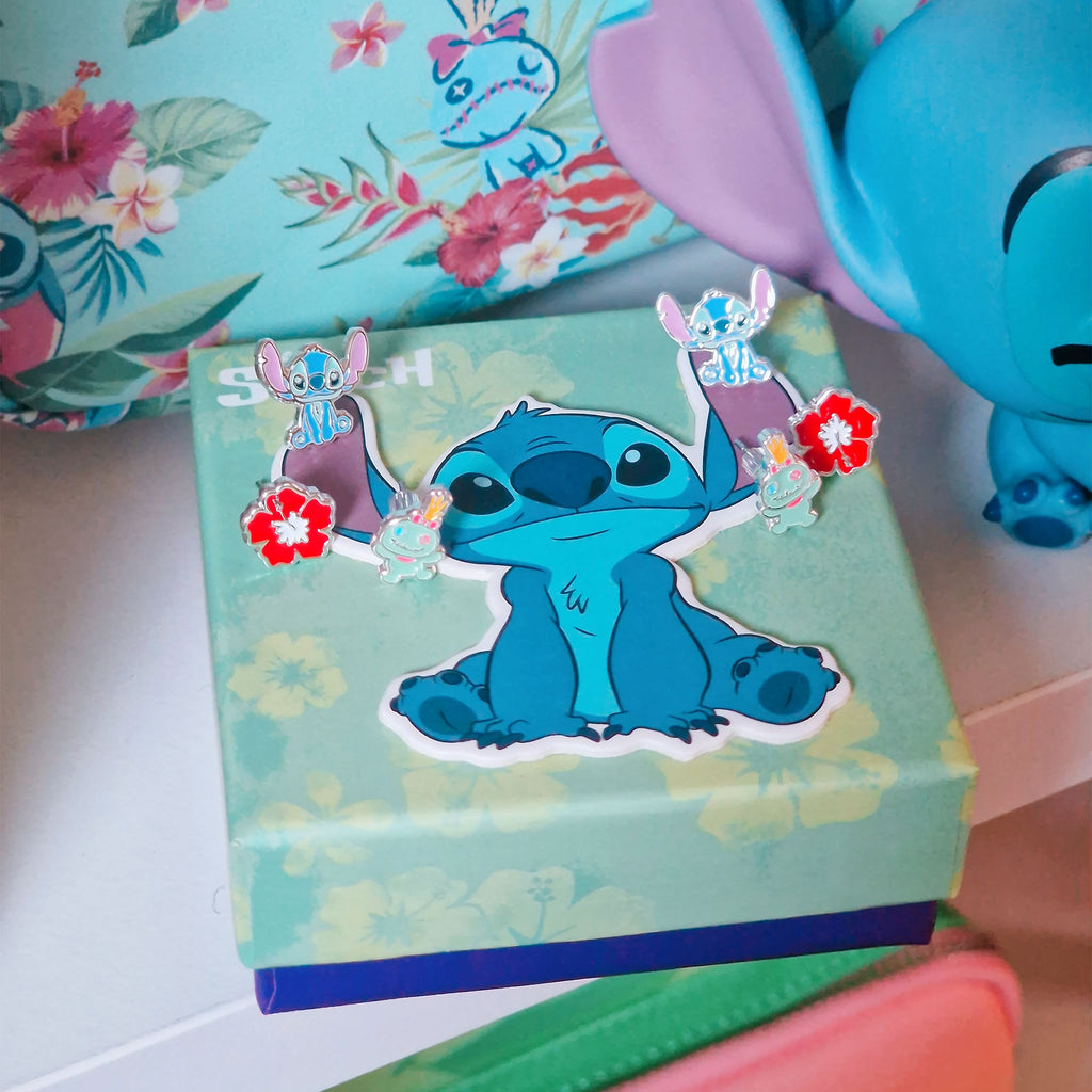Produktbild Lilo & Stitch - Örhängeset med 3 par i presentask