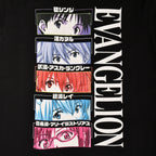 Produktbild Evangelion - Karaktärers ögon T-shirt svart