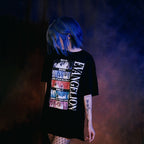 Produktbild Evangelion - Karaktärers ögon T-shirt svart