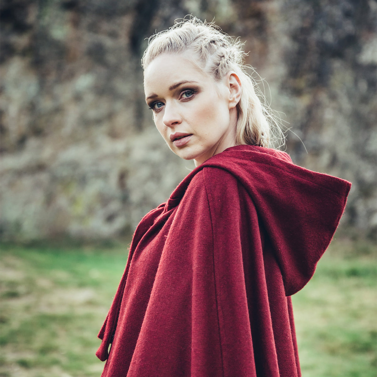 Produktbild Medeltidsmantel Elinor röd