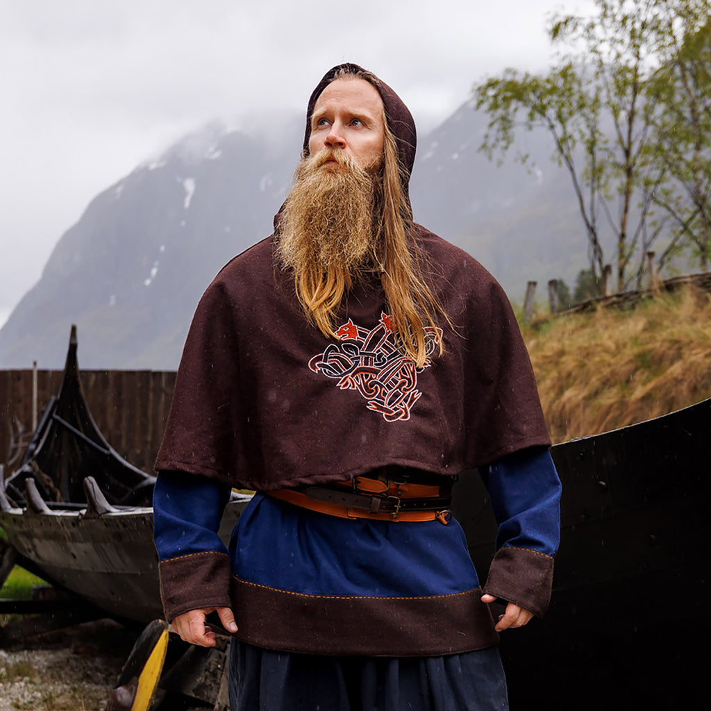 Product image Medieval Hood Bjomolf Brown