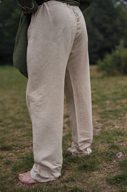 Produktbild Medeltida byxor Asmund beige
