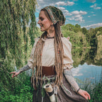 Produktbild Medeltida blus kortärmad Vera hampa