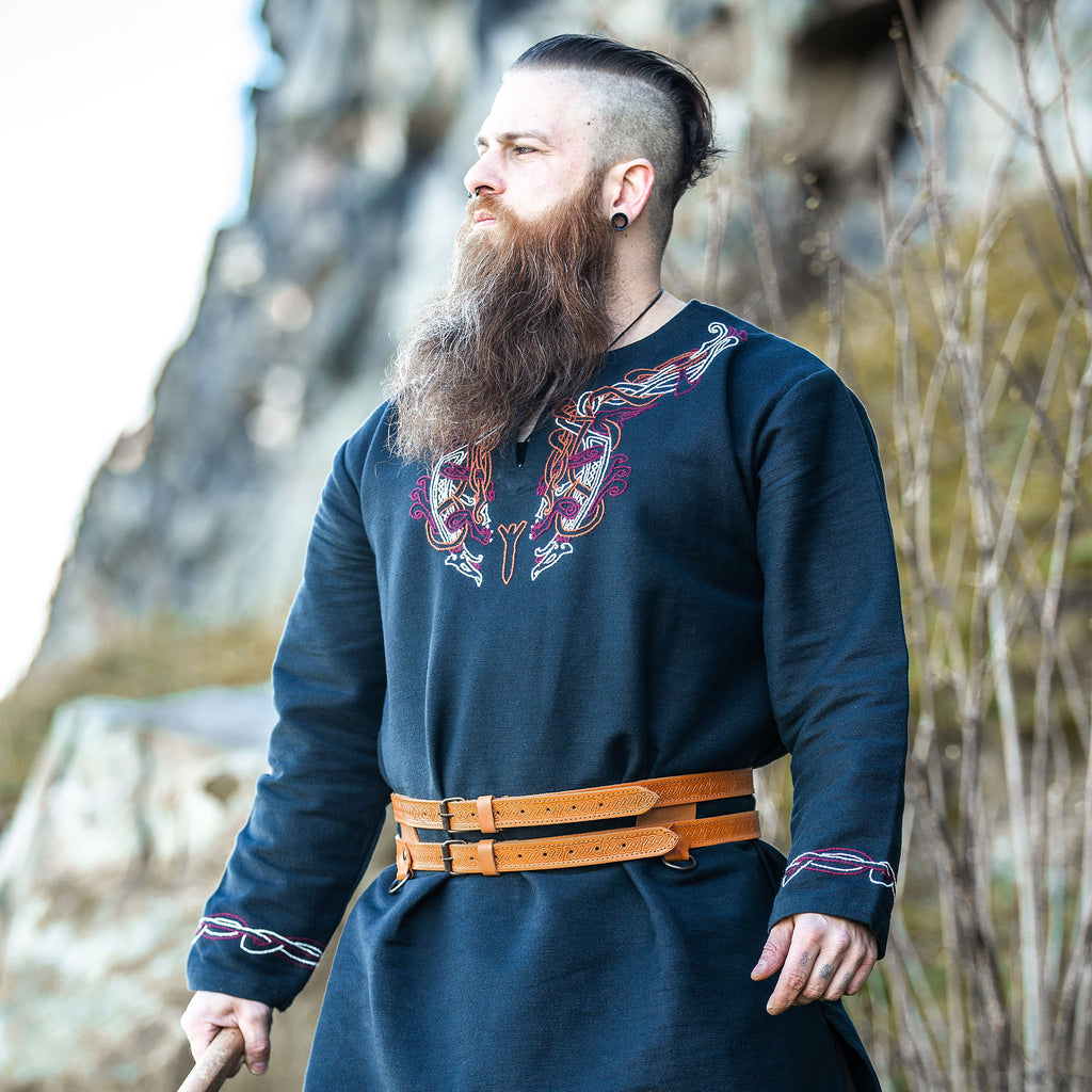 Produktbild Medeltida bälte Axel ljusbrun