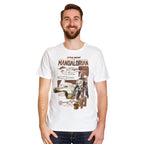 Produktbild Vit Grogu och Mandalorian T-shirt - Star Wars The Mandalorian