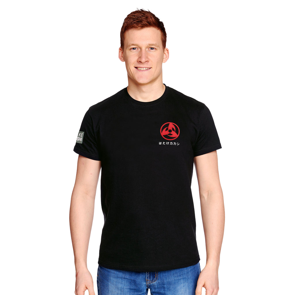 Produktbild Naruto - Kakashi Hatake Poster T-shirt svart