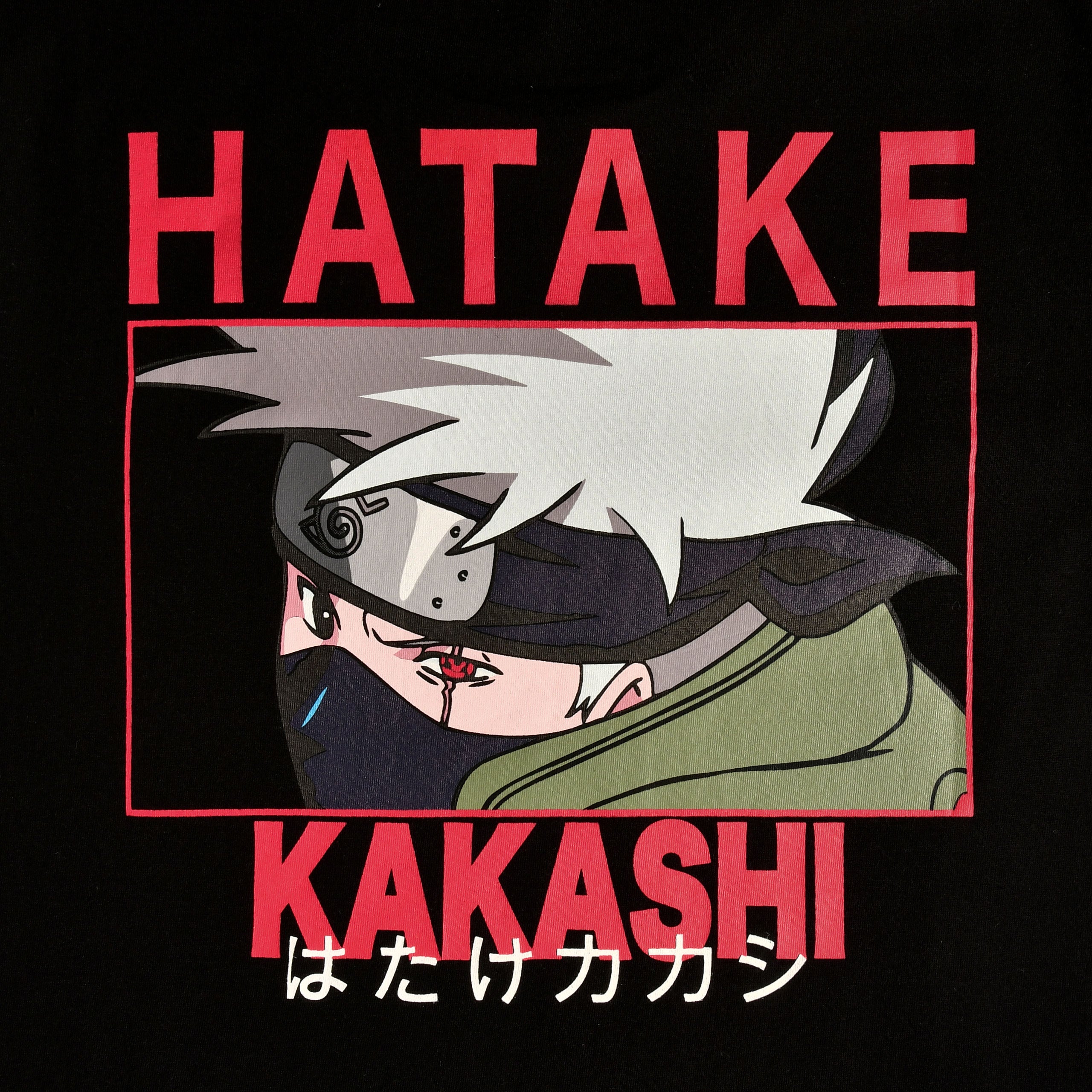 Produktbild Naruto - Kakashi Hatake Poster T-shirt svart