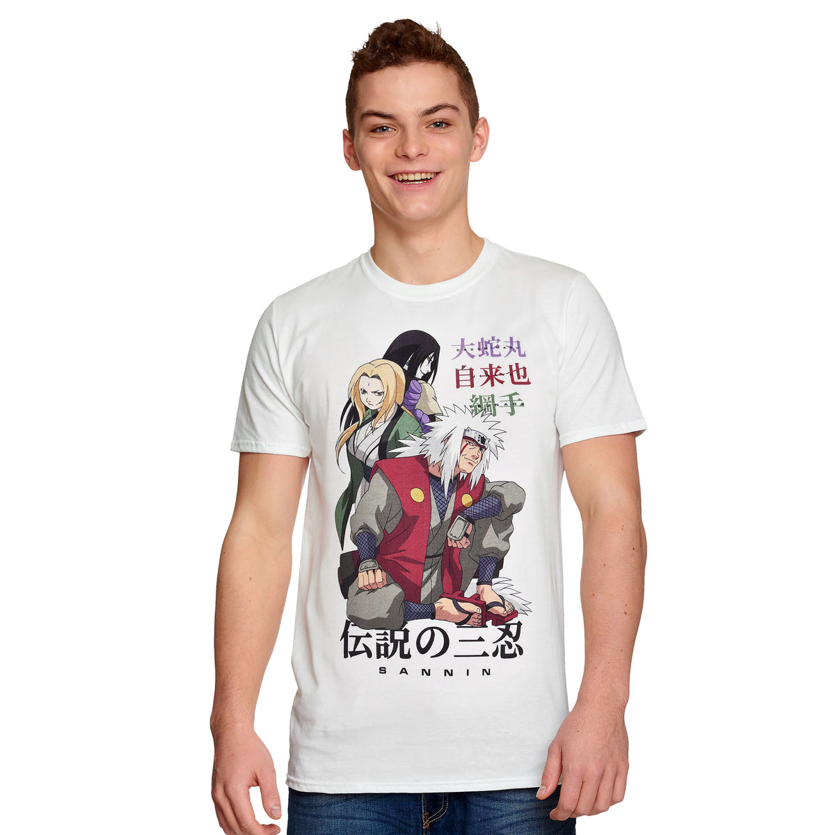 Produktbild Naruto - Sannin Crew T-shirt vit