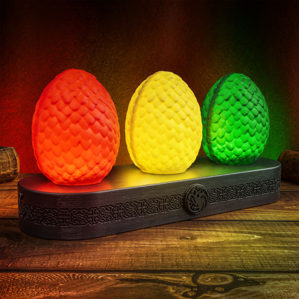 Produktbild House of Dragon - Drakägg bordslampa