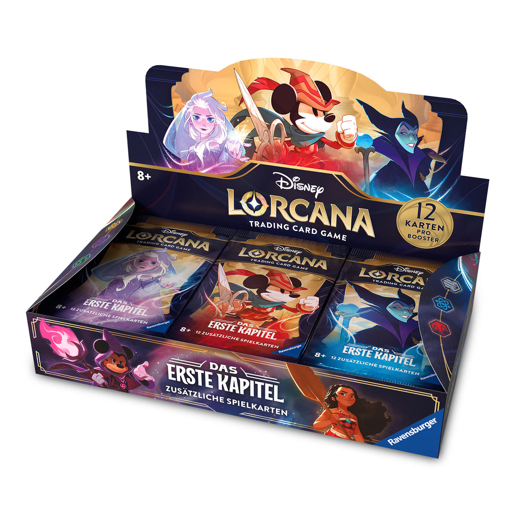 Produktbild Disney Lorcana Booster Display - Det Första Kapitlet Kortspel