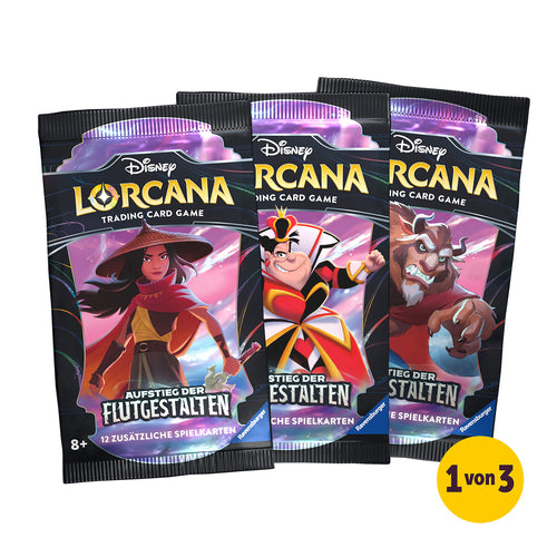 Produktbild Disney Lorcana Booster - Flodgestalternas Uppgång Samlarkortspel