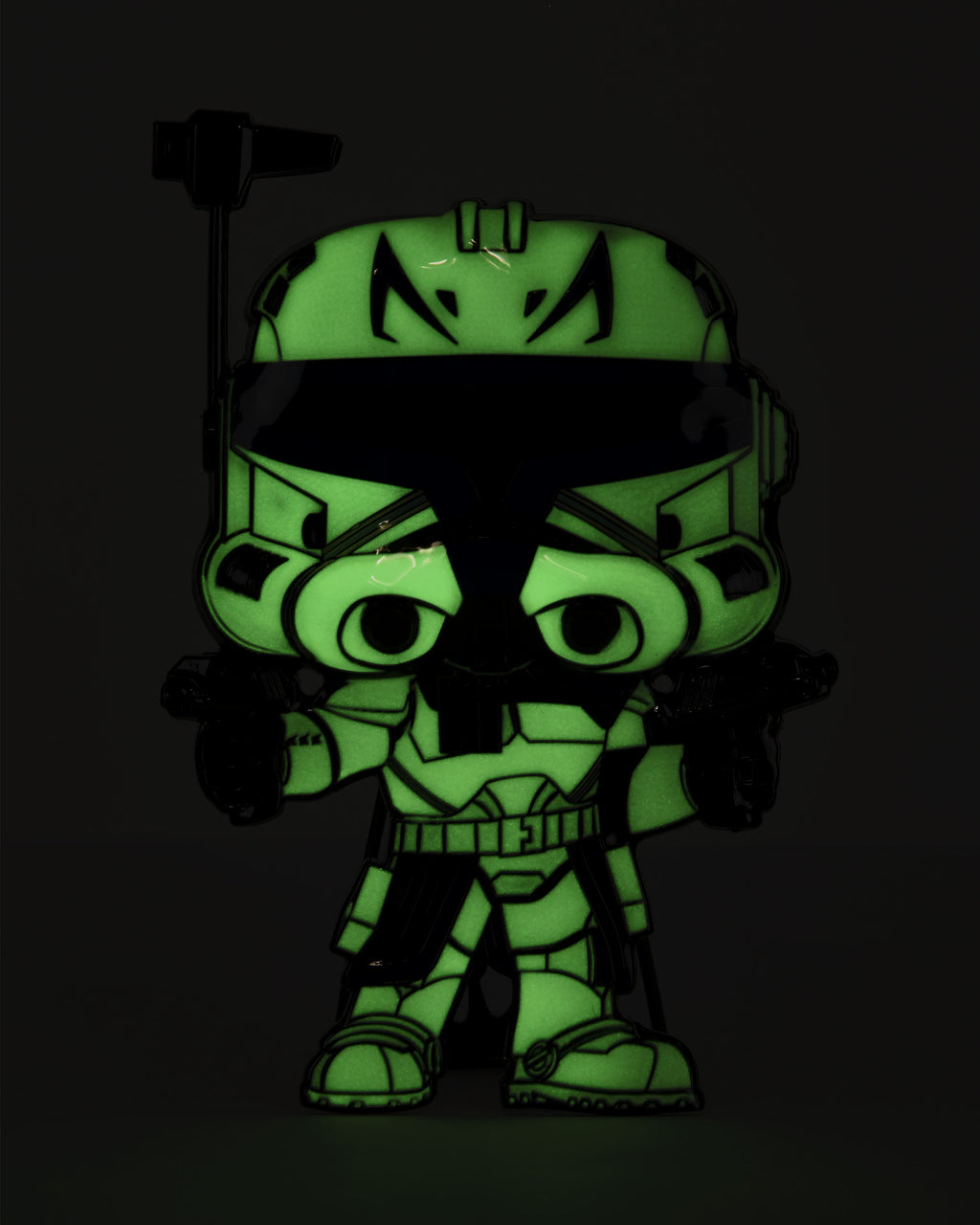 Produktbild Star Wars The Clone Wars - Kapten Rex Glow in the Dark Funko Pop Pin 10 cm