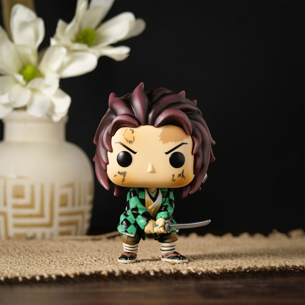 Produktbild Demon Slayer - Tanjiro Tränings Funko Pop Figur