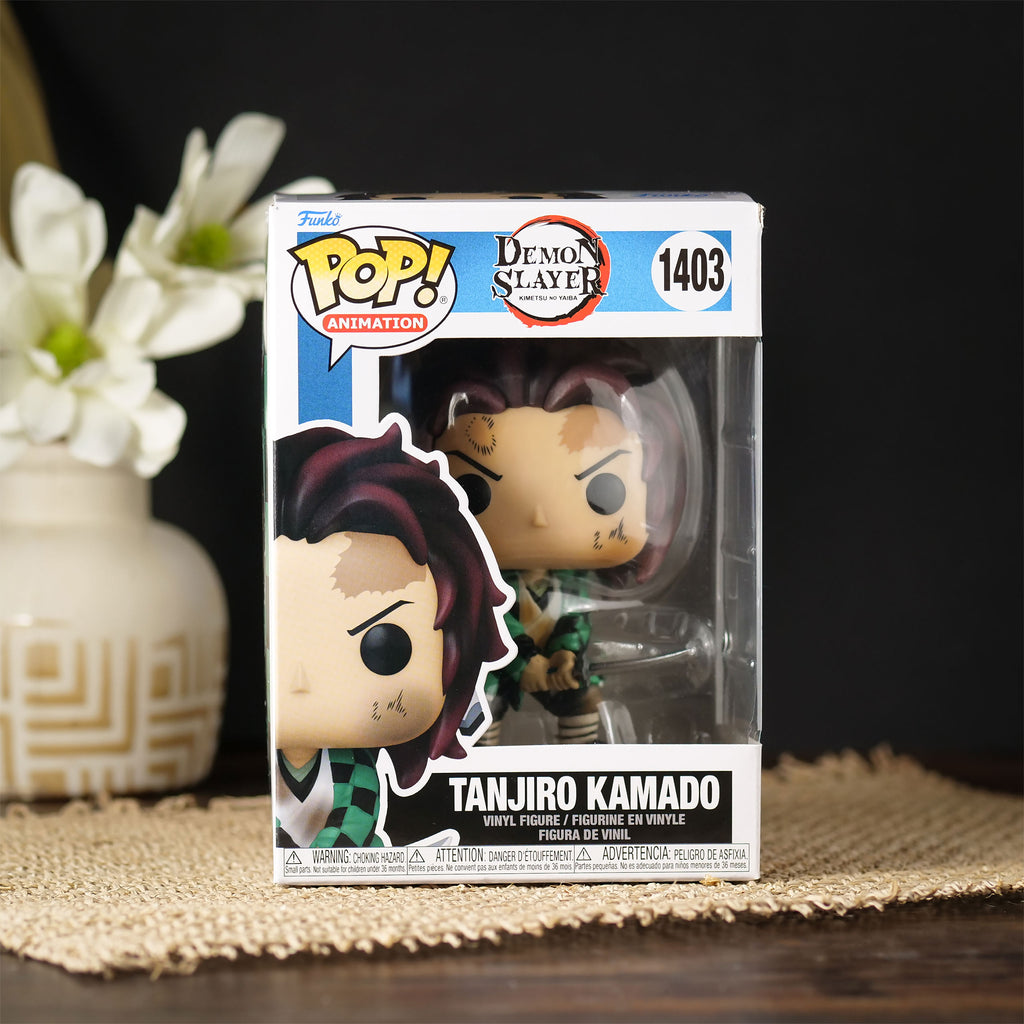 Produktbild Demon Slayer - Tanjiro Tränings Funko Pop Figur