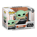 Produktbild Grogu i barnvagn Funko Pop vickande huvud-figur - Star Wars The Mandalorian