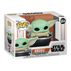 Produktbild Grogu i barnvagn Funko Pop vickande huvud-figur - Star Wars The Mandalorian