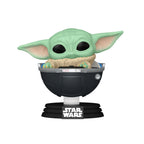 Produktbild Grogu i barnvagn Funko Pop vickande huvud-figur - Star Wars The Mandalorian