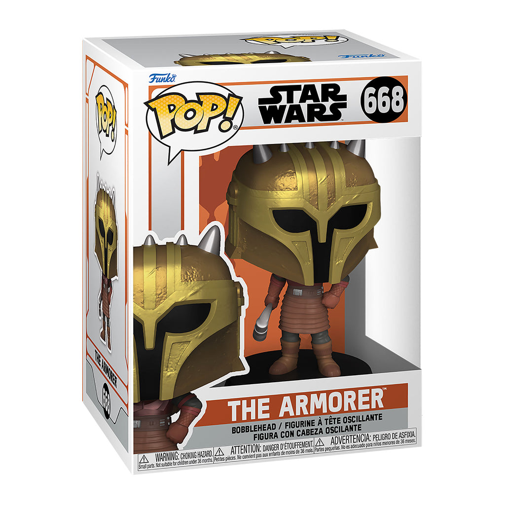 Produktbild The Armorer Funko Pop wobblerfigur - Star Wars The Mandalorian
