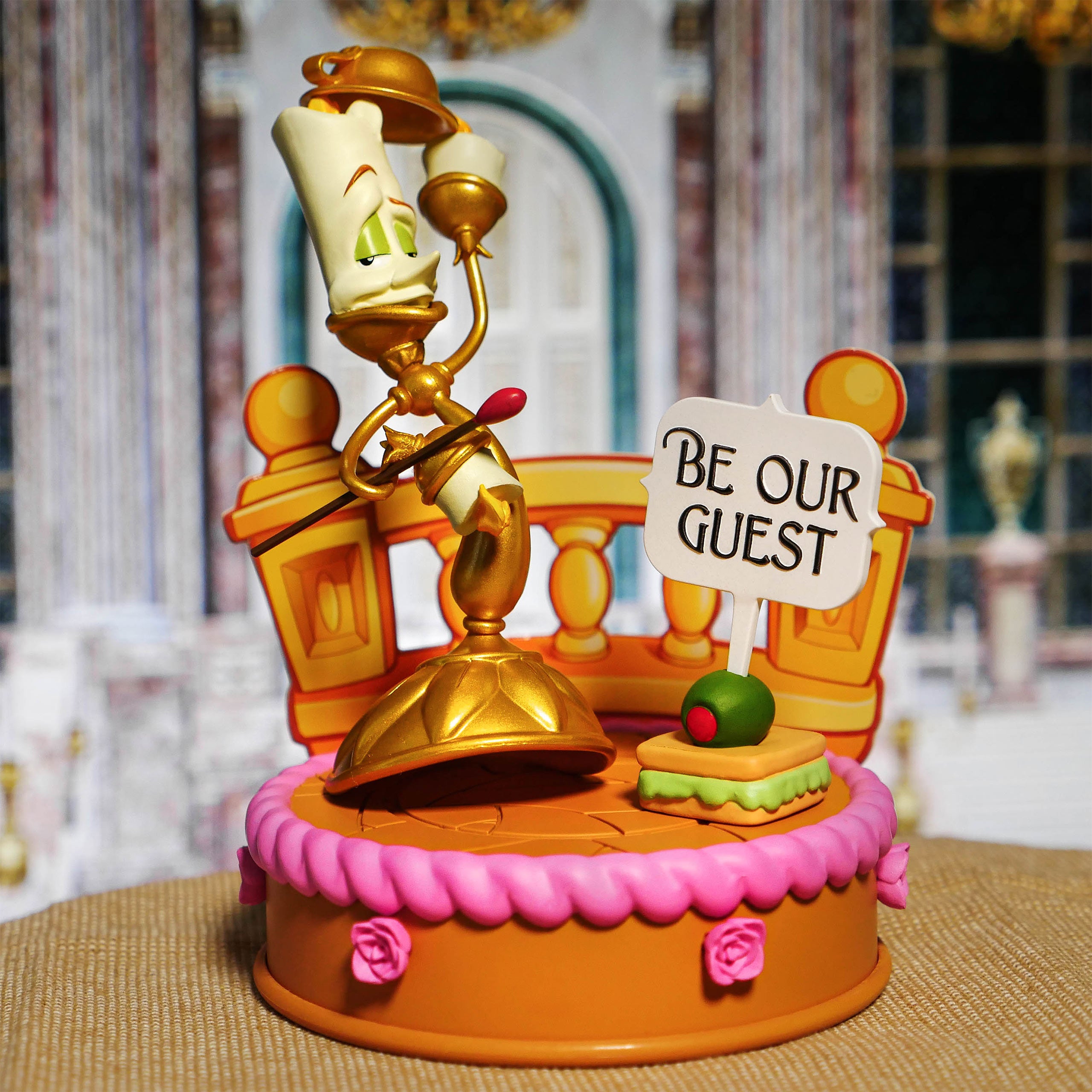 Produktbild Skönheten och Odjuret - Be our Guest Diorama Figur