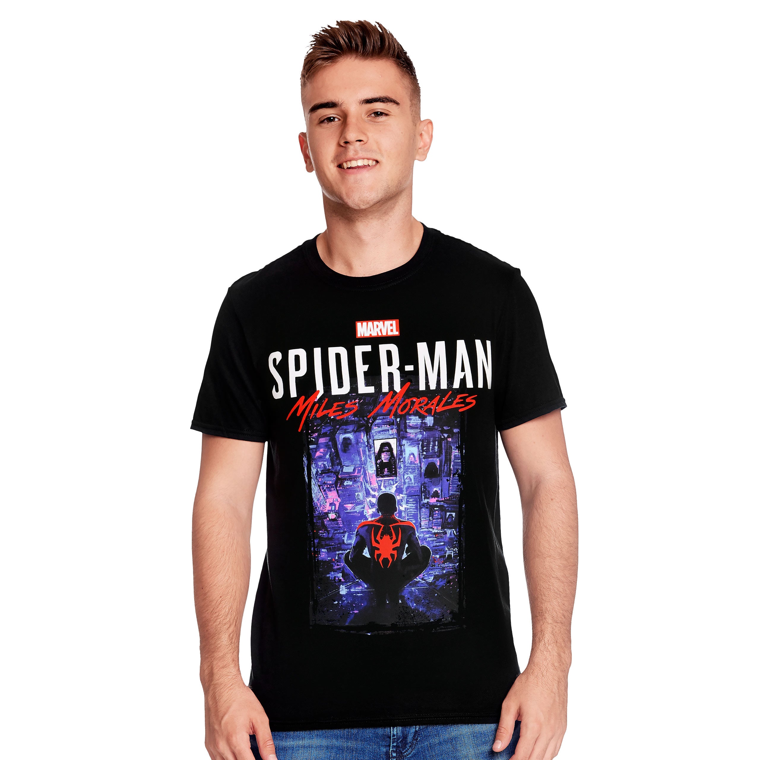 Produktbild Spider-Man - Miles Morales T-shirt svart