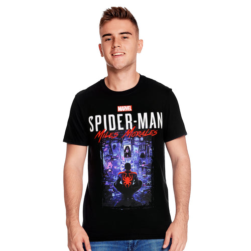 Produktbild Spider-Man - Miles Morales T-shirt svart