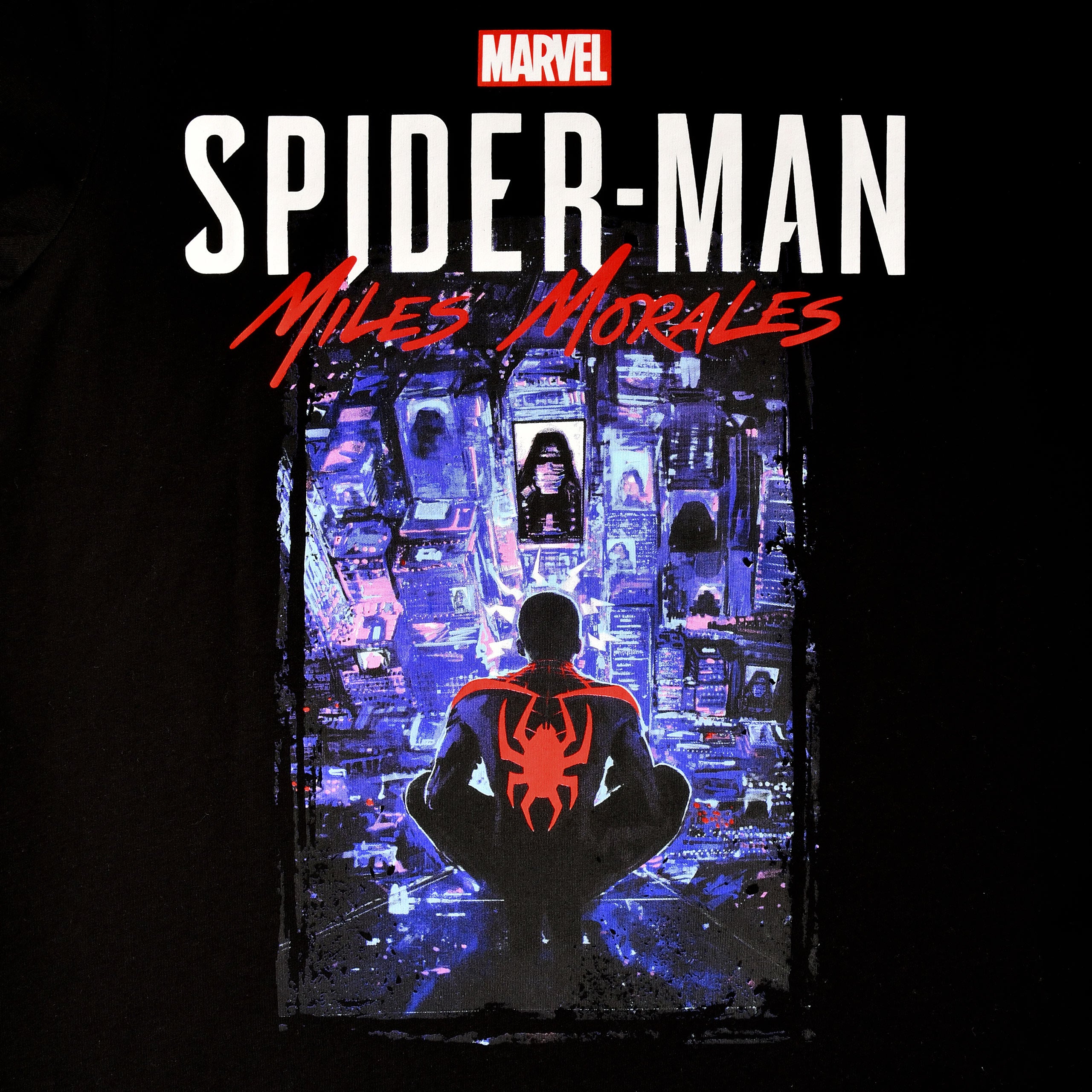 Produktbild Spider-Man - Miles Morales T-shirt svart